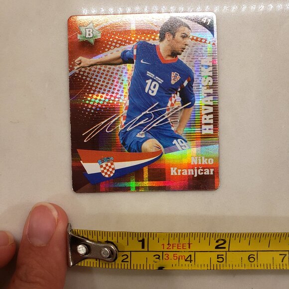 Niko Kranjcar Croatian Soccer Trading Card 2008 - Picture 2 of 3